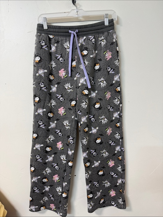 Sanrio Pants - Sanrio Gray Black Pink Purple Character Lounge Pajama Pants
